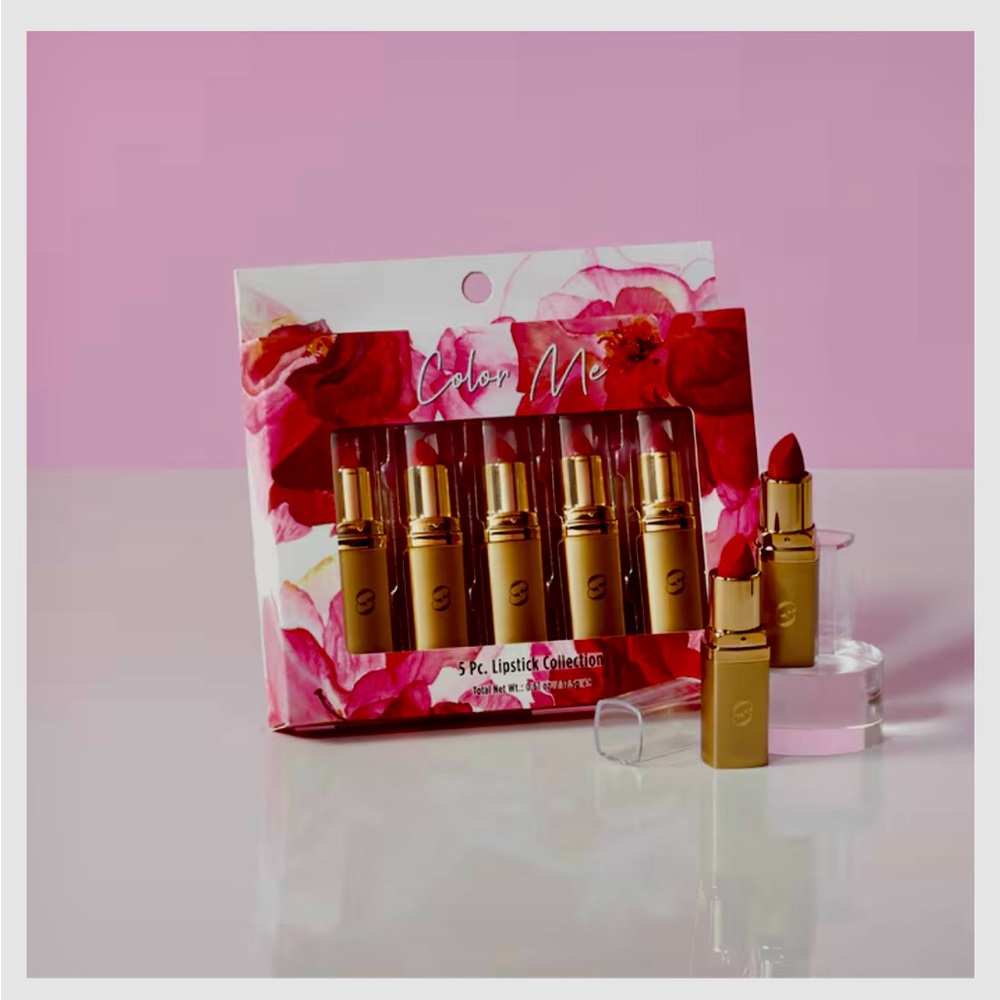 Michael Giordano 5-Piece Color Me Lipstick Collection. New in Box! - Picture 5 of 5